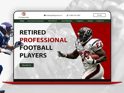 UI/UX design design football nfl uiux webdesign