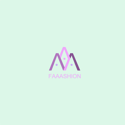 faaashion logo 30daylogochallenge art design faaashion icon illustrator logo logocore type typography vector