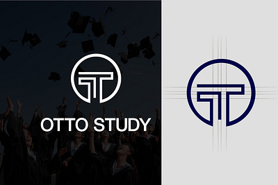 OTTO STUDY adobe illustrator branding design graphic design icon illustration logo vector
