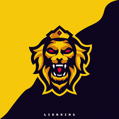 Lion King Logo Design aninam best coreldraw e sport esport esport logo free good junggle lion lion head lion king lion logo lionbest lions logo nice team