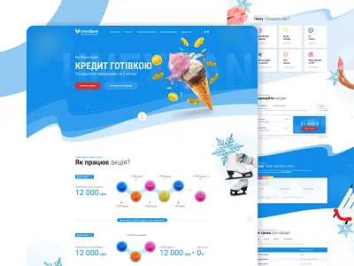 UnexBank branding clean davidandtanya design landing ui ux web web design