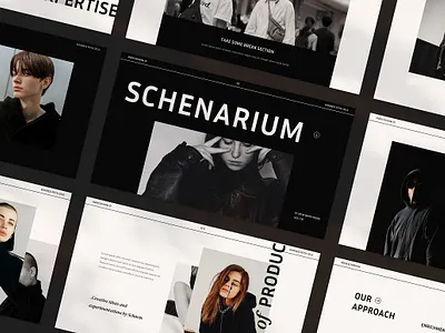Schenarium Keynote business business presentation clean corporate keynote keynote design keynote template lookbook lookbook slides minimal modern modern logo presentation project pitching slide slides template web design web development website