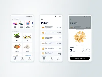 Bazaar - PR spotlight app mobile product startup ui
