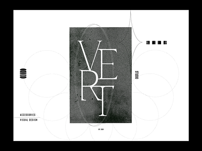 Vert Studio Visual Design brand branding design graphic layout logo typography ui