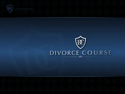 Divorce Course branding design logo