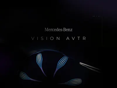 Mercedes-Benz VISION AVTR - UX UI