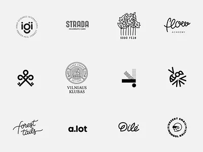 Logos branding lettermark logo logotype