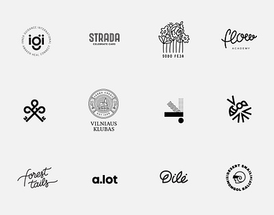 Logos branding lettermark logo logotype