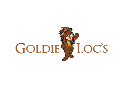 Goldie Loc's animation bear braids cartoon cartoons characterdesign customlogo female character hair salon hairstyle imagination jamaican rainbow rainbows saloon