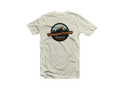 Timberyard Brewing - Unused T-Shirt Design apparel design beer branding brewery craftbeer massachusetts timberyard