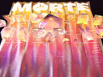 ⚰️ MORTE ⚰️ 3d cinema 4d cinema4d graphic graphic design lettering poster