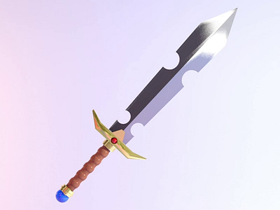 Sword 3d 3danimation animation c4d cinema4d fantasy illustration modeling mograph sword weapon