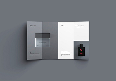 Specimen branding brochure design idenitity typogaphy