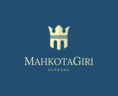 Mahkota Giri Suprana Logo brand identity branding design logo