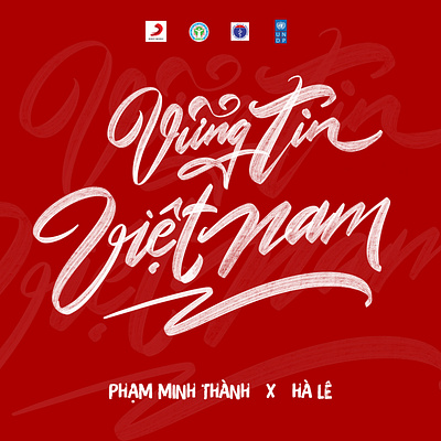 Vững Tin Việt Nam graffiti handmade handstyle handwriting hanoi logo monoline rawtype type typography vietnam