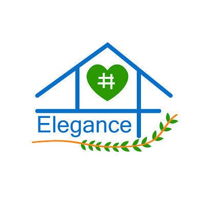 Elegance Home Logo Concept for Business blumhouse logo branding house logo house logo animation house logo design house logo design illustrator house logo design photoshop house logo design pixellab house logo in photoshop illustration logo print treehouse logo vector