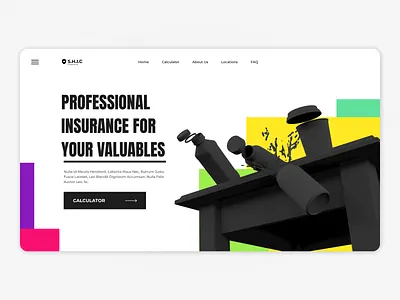 3d Insurance 3d design interface landingpage ui uiux ux web web design webdesign webpage website