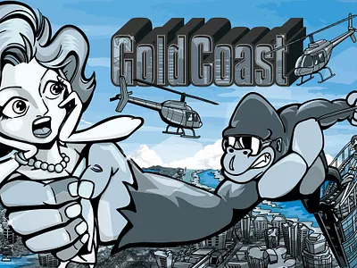Gold Coast Mural art design digital illustration graphic art graphic artist illustration illustrator mural art vector イラストレーター グラフィックデザイン