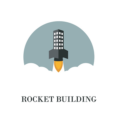 Rocket Building brand brand design brand identity branding design design graphic design logo grapics identity ilustration design ilustrations ilustrator logo logos