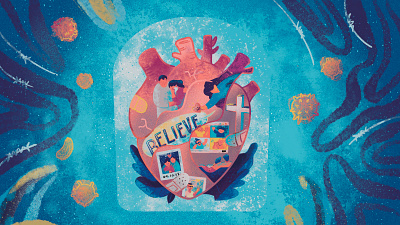 PhilStar 34th Anniversary - Mental Health covid19 design illustration mental health newspaper illustration publication publication design