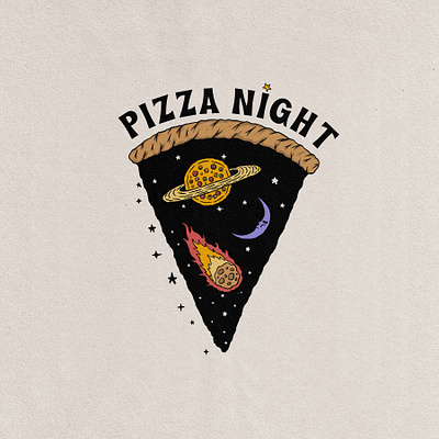 Pizza badge vintage hand drawn design illustration art badge badge logo design graphic design illustrator pizza pizza box pizza illustration retro retro design tropical vector vintage vintage badge vintage design vintage logo