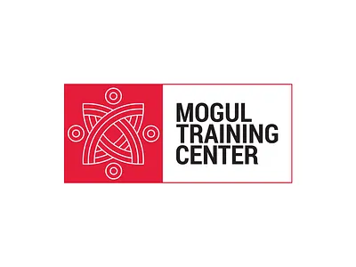 Mogul Training center logo design corporate logo logo design mogul mongolia mongolian murun one people