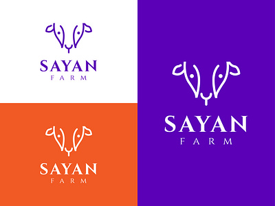 Sayan Farm Logo art brand brandidentity branding design designer graphicdesign illustration logo logo branding logo design logodesigner logodesigns logoinspiration logos logotype vector