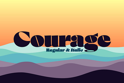 Courage Font bold font bold fonts branding classic font design display font download font elegant font font font design fonts graphic design lettering logo font logotype retro font typeface typefaces typography vintage font