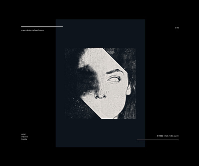 no. 345 slow up composition contrast design digital minimal negativespace photoshop poster poster a day posterdesign postereveryday texture