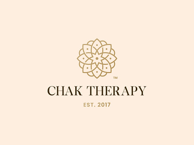 Chak Theraphy Logo Design brand brand identity branding chakra design icon logo logo design logodesign meditation minimal symbol yoga yoga studio