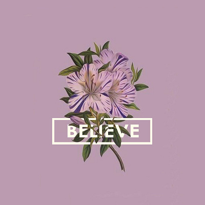 Believe! adobe design designer graphicdesign icon illustrator photoshop typography vector