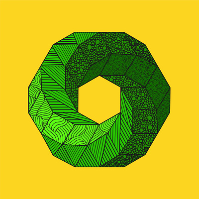 Optical Illusion abstract art colors design illusion illustration kitsch lines mandala minimal optical pattern style vector