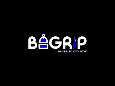 Bagrip logo (A bag manufacture brand) brand brand identity branding designlogo graphicdesign graphicdesigner graphics illustrator logo logodesign logoideas logotips logotype logotype design