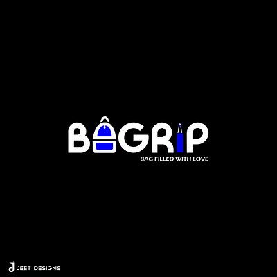 Bagrip logo (A bag manufacture brand) brand brand identity branding designlogo graphicdesign graphicdesigner graphics illustrator logo logodesign logoideas logotips logotype logotype design