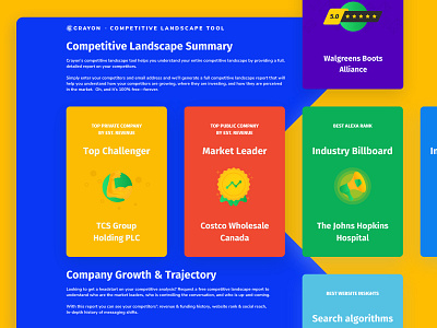 «Crayon». Report alexa analitycs blue crayon creative data deep google inspiration rank report report design ui uidesign user experience user interface ux uxdesign web yellow