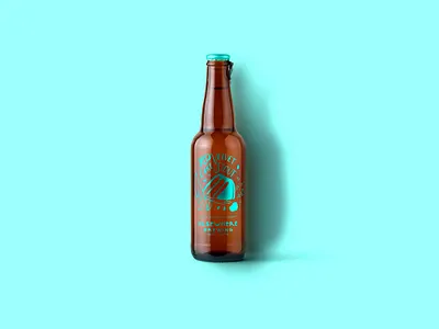 Brown Beer Bottle Scene Mockup design download mock up download mock ups download mockup mockup psd psd