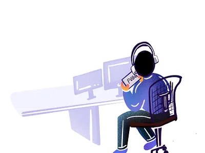 Gaming Illustraiton