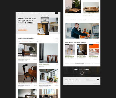 Architecture and design studio website architecture architecture design architecture logo architecture photography architecture visualization architecture website arhitect arhitecture design brand identity branding branding agency branding and identity branding concept furniture website
