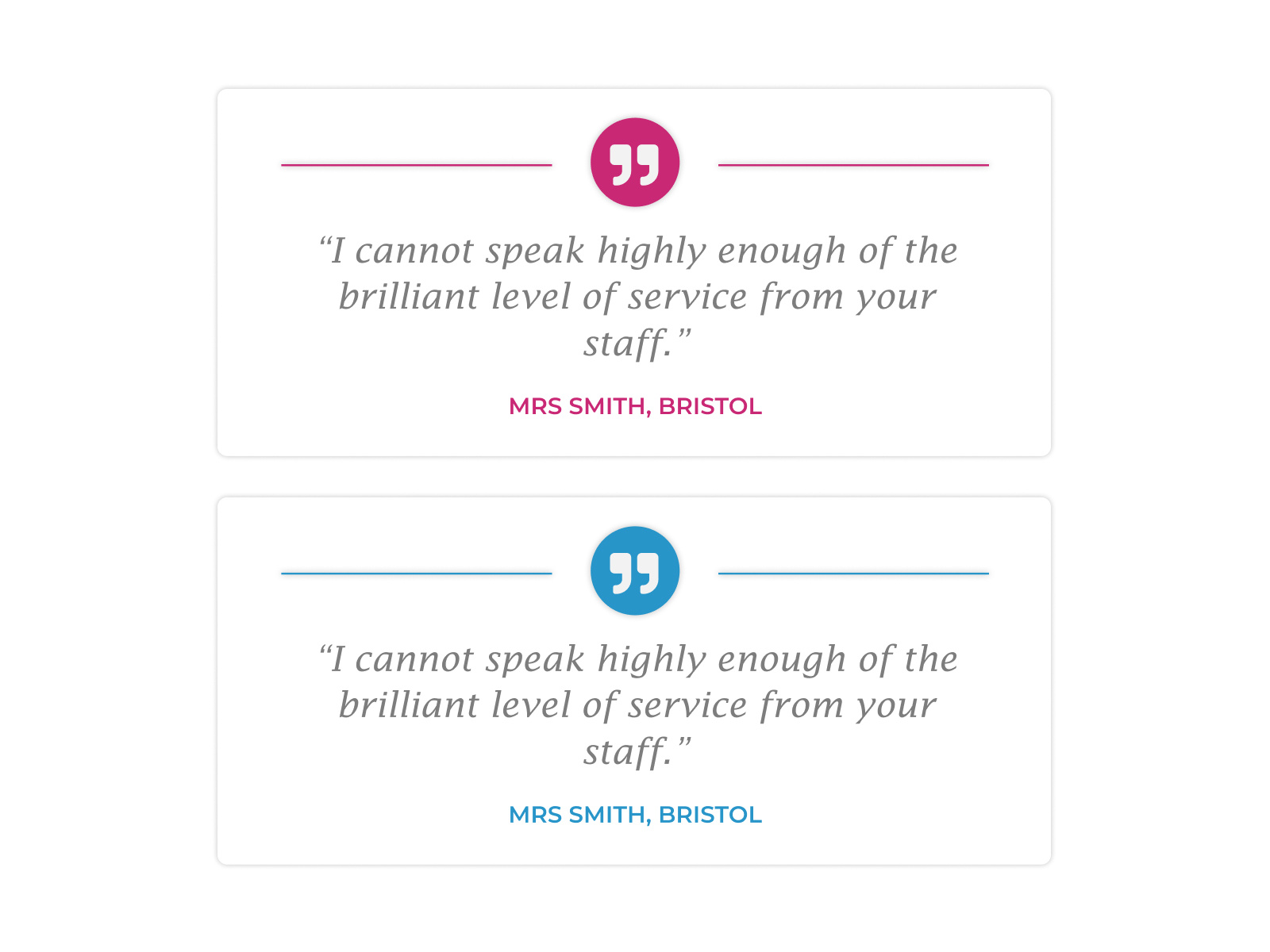 Block Quotes by Grant Coombs on Dribbble