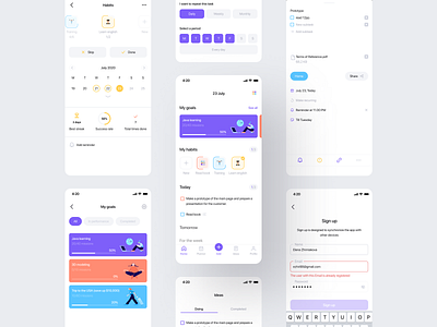 Task planner app app app design design ios app mobile app mobile design task app task list task planner tasks ui ux