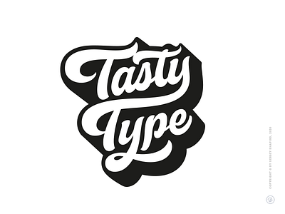 Tasty Type calligraphy custom font hand writing lettering lettering design logo logotype script tasty type typography леттеринг