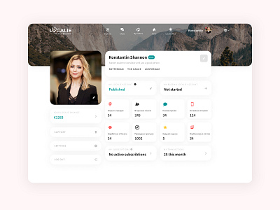 Localie 3.0 Profile Redesign app branding dashboard ui figma profile travel typography ui ui ux design uidesign webdesign