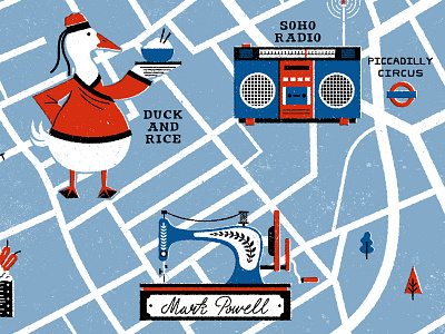 Soho Map Shot 1 01 cartography illustration london mapdesign maps soho