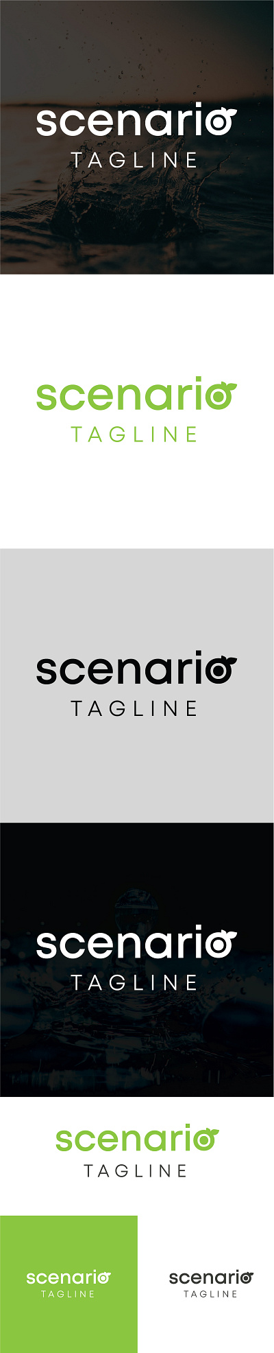 SCENARIO LOGO creative design creative logo flatdesign logo logodesign logos logotype minimal minmal logo textlogo