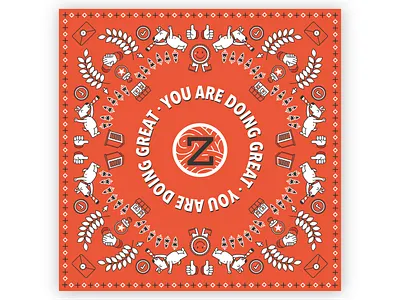 Bandana Design bandana icons pattern