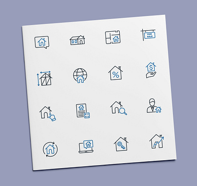 Real Estate Icons home house icon icon design icon set icons mortgage property real estate