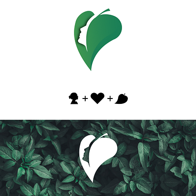 Verdant Momma art branding design logo vector