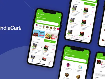 IndiaCart app UI android app app branding design ios ios app ios app design shopping app ui uidesign uiux ux uxdesign uxui