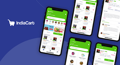 IndiaCart app UI android app app branding design ios ios app ios app design shopping app ui uidesign uiux ux uxdesign uxui