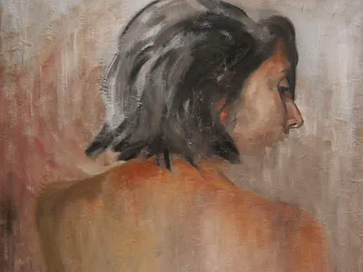 Portrait of María Paula art design illustration paint
